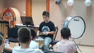 Percusión banda de música