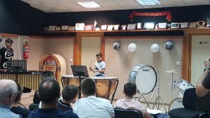 Percusión banda de música