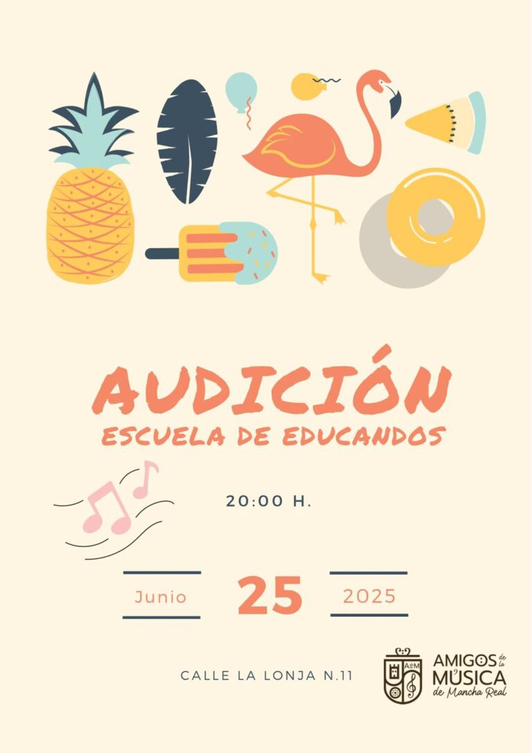Audición escuela de música Amigos de la música de Mancha Real