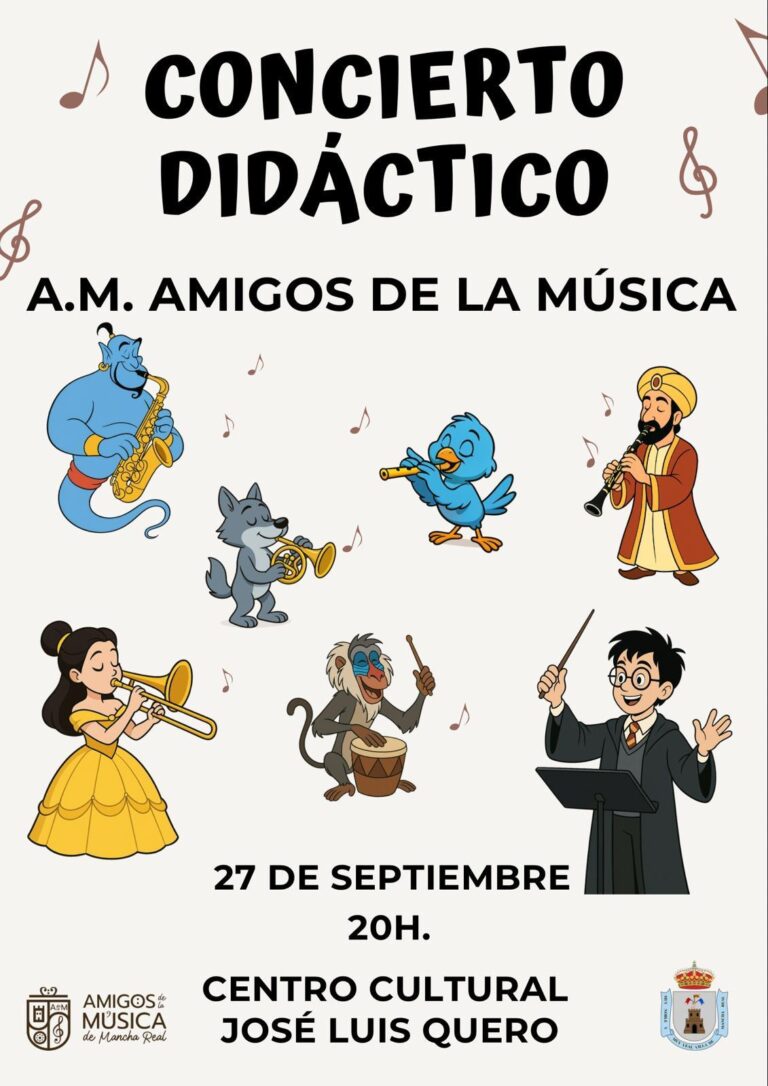 Amigos de la música de Mancha Real . concierto preferia villa de Mancha Real