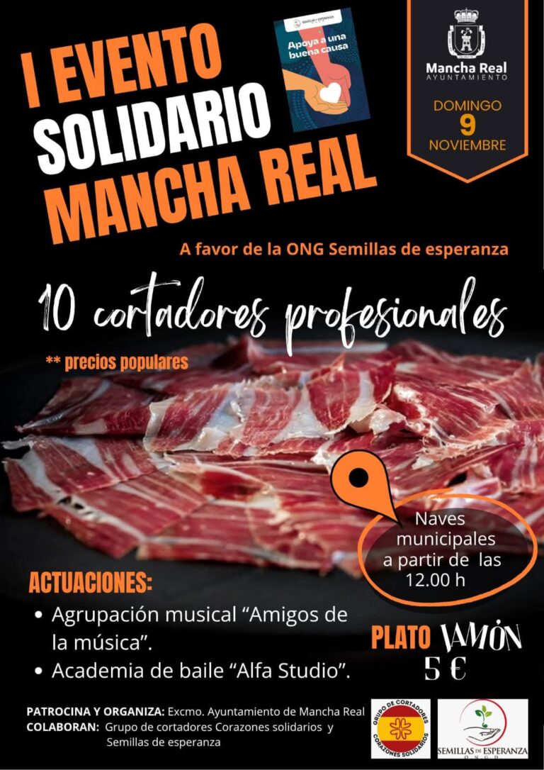 Evento solidario ONG semillas de esperanza