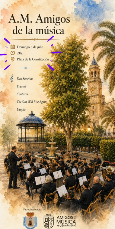 Concierto de verano Amigos de la música de Mancha Real